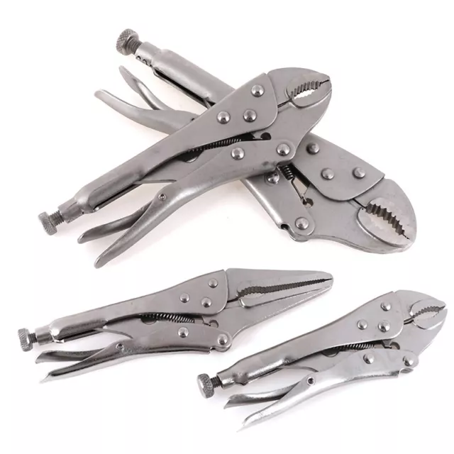 5/7/9/10 Inch Carbon Steel Adjustable C Clamp Locking Vice Grips Pliers ToolJ  g