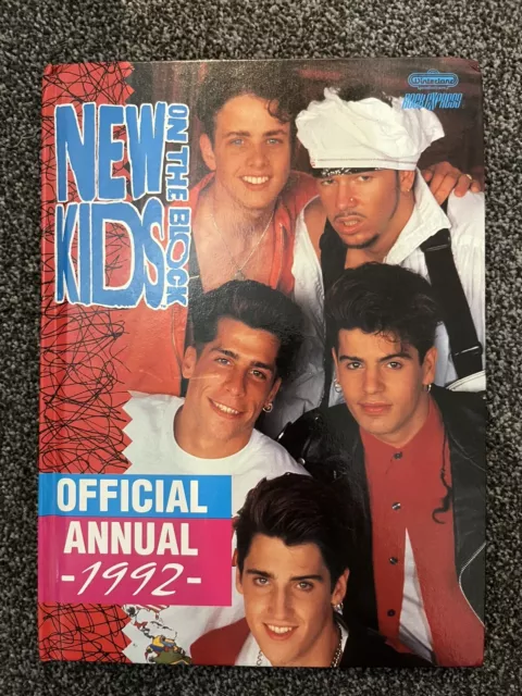 new kids on the block 1992 Annual- Great Condition Inside And Out