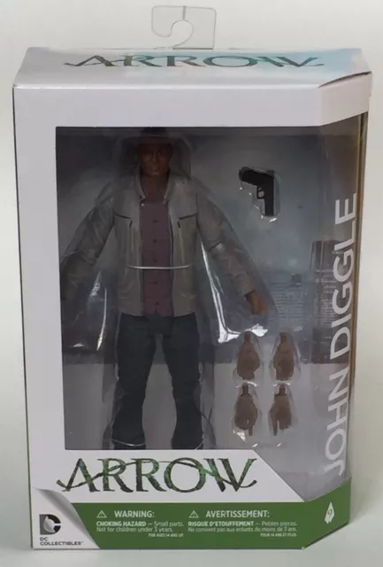 Arrow DC Collectibles John Diggle Action Figure Brand New DC Comics