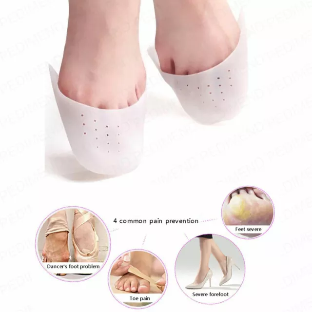 PEDIMEND Ballet Dance Silicone Gel Pointe Shoe Toe Protector Pads - Foot Care UK