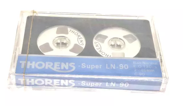 THORENS LN 90 REEL TO REEL Blank Audio Cassette Tape (Sealed) NOS! New