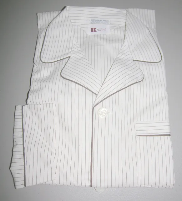Deadstock Vintage Cotton blend Men's drawstring pants Pajamas B- Medium