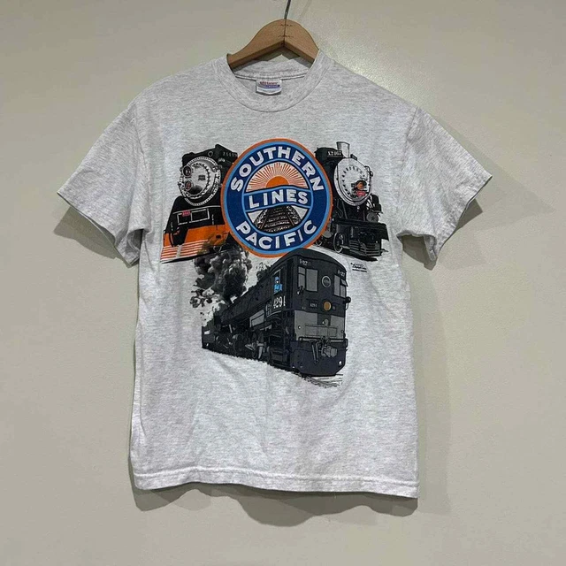 Vintage Southern Lines Pacific Train Tee Shirt