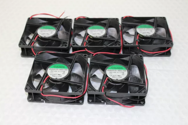 5941  Lot of 5 Sunon EE80251S1-000U-A99 Brushless Cooling Fans