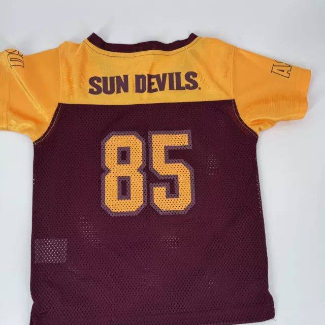 Arizona State University ASU Toddler #85 Fotball Jersey 3T