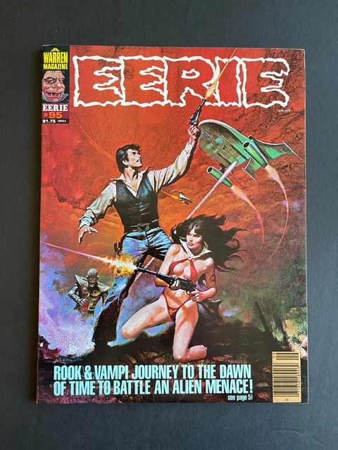 Eerie Magazine #95 -  Rook/Vampirella Team-Up (Warren, 1966) NM