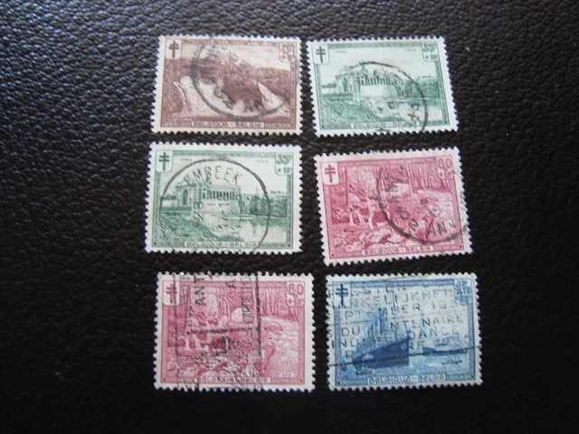 BELGIQUE - timbre yvert/tellier n° 293 295/97 obl (A50)