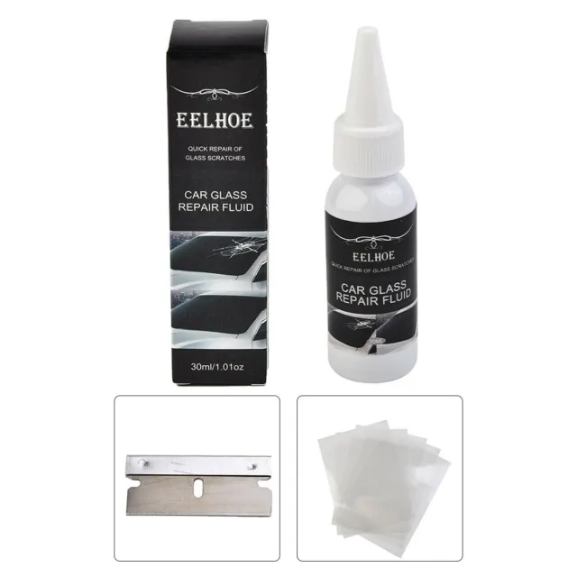 EASY TO USE Kit for Repairing Car Windshield Cracks Professional Results  $12.83 - PicClick AU