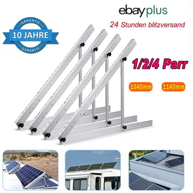 SUPPORTO MODULO SOLARE Tetto In Mattoni Guida Di Fissaggio Fotovoltaico - Foto 9