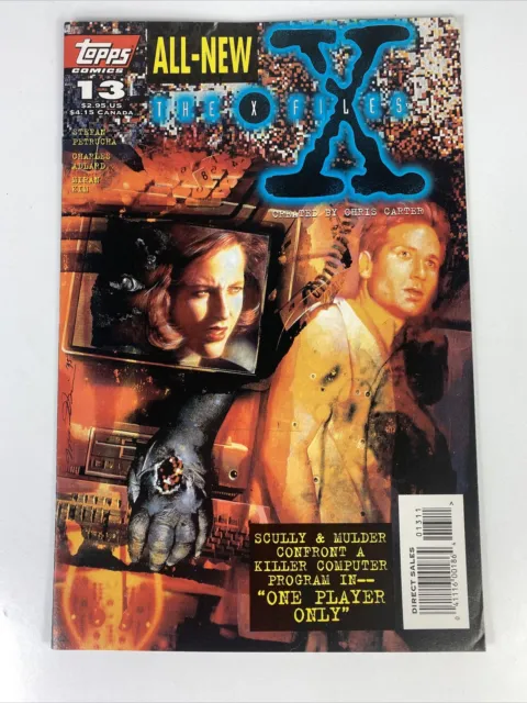 The X Files Topps #13 Comics Vintage Paperback Book