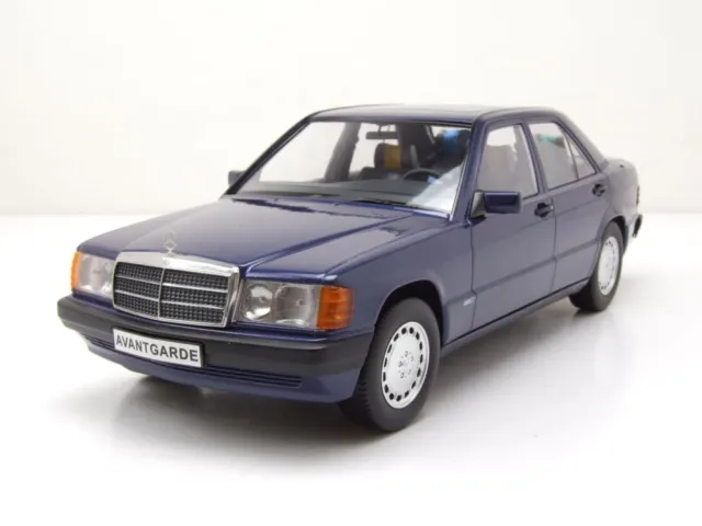 Mercedes 190 E 2.3 Avantgarde W201 1993 Bleu Metallic Modellauto 1:18 Triple9