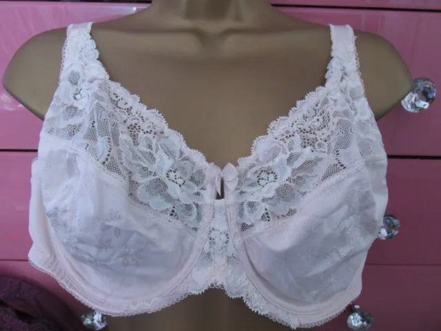 MARKS &SPENCER M&S WHITE COTTON UNDERWIRE UNPADDED FULL CUP BRA SIZE 36G