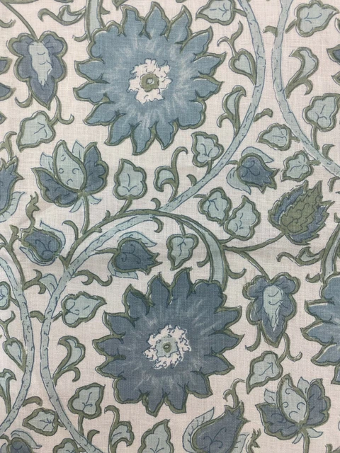 Peter Fasano "Trotwood" Fabric Remnant in Color "Dusk"