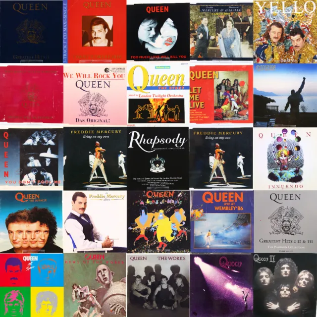 Music Songs Musik Cd Album Maxi Das Beste Queen Freddie Mercury Sammlung Auswahl