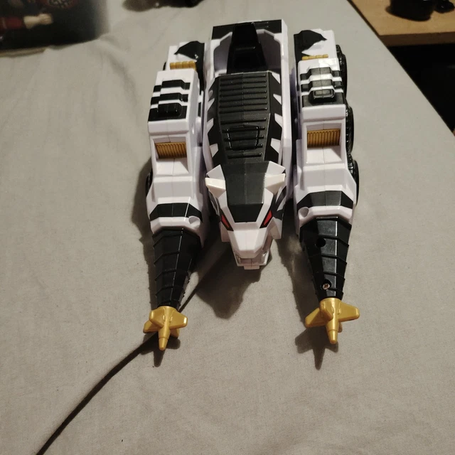 POWER RANGERS SUPER Samurai - White Tiger Tank Megazord - 2012 Bandai £ ...