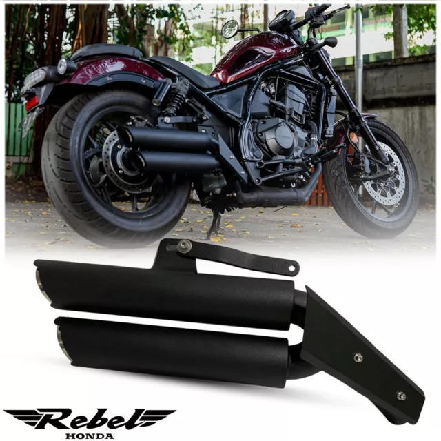 Doppio Doppio Sistema Di Montaggio Tubi Scarico Lunghi Bassi Honda Rebel Cmx Dct 1100 21-2022