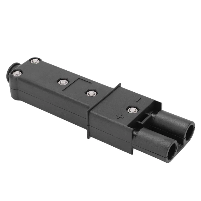 Hot 2Pin DC 48V Car Plug Flame Retarded JR1‑H235A‑00 Replacement For Ele