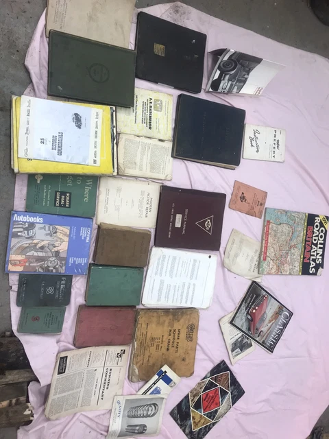 Old Books And Manuals Job Lot