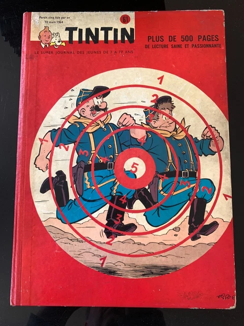 Receuil Du Journal De Tintin N°61 du 15/03/1964; + de 500 pages