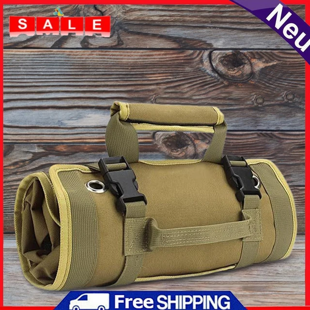 HANGING TOOL ROLL Portable Hardware Tools Pouch for Tools Storage