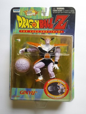 Dragonball Z  Ginyu The Saga Continues Blasting Energy Action Figure 1999 IRWIN
