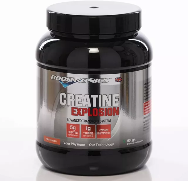 Boditronics Creatine Explosion 900g Creatine Monohydrate blend