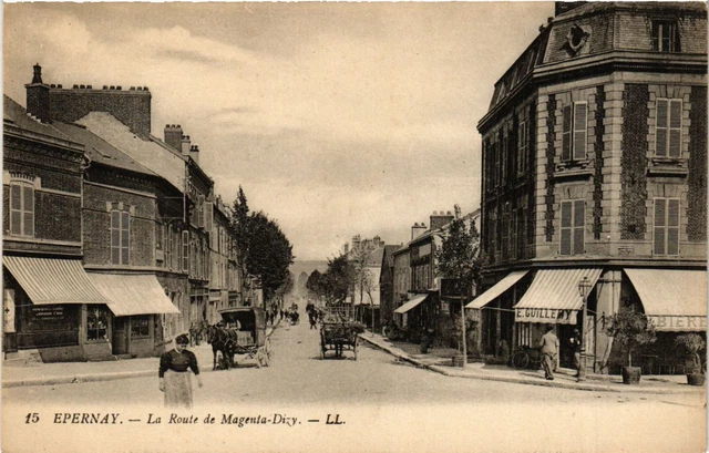 CPA ÉPERNAY - The Route of Magenta-Dizy (741646)