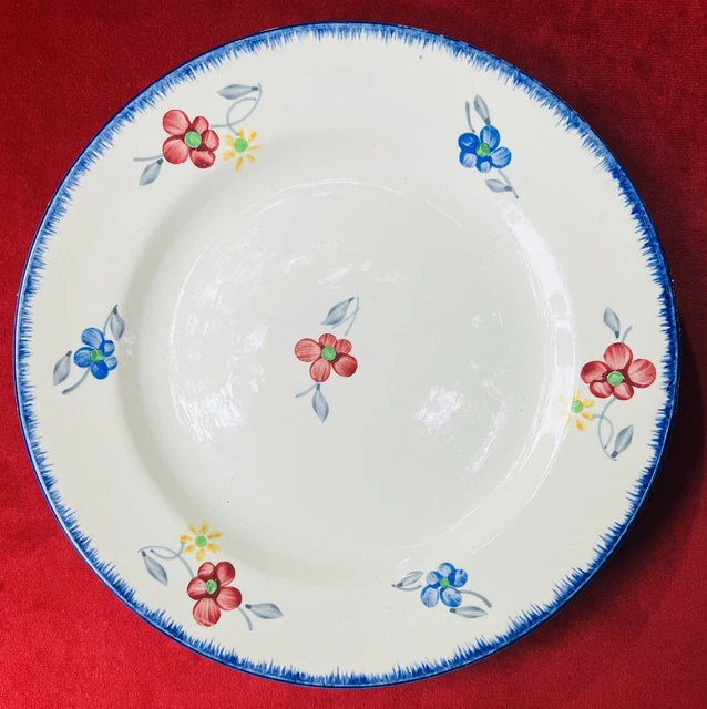 Plat à Fromages Vintage Didier En Faïence - France Années 50/60