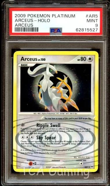 Arceus LV. X - Platinum - Arceus #96 Pokemon Card