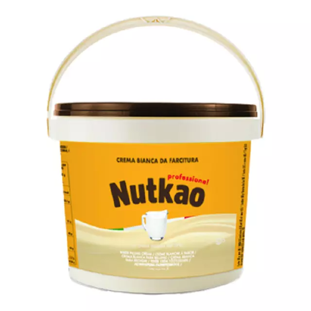 Nutkao Crema Bianca Secchio Da 3 Kg