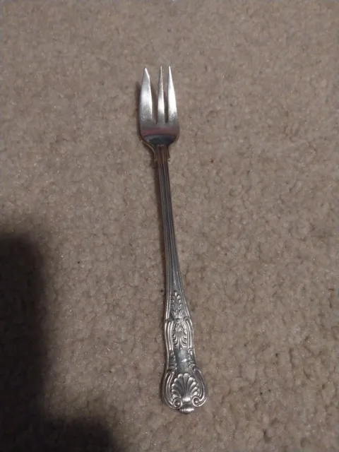 Silver Plated Cocktail Seafood Fork