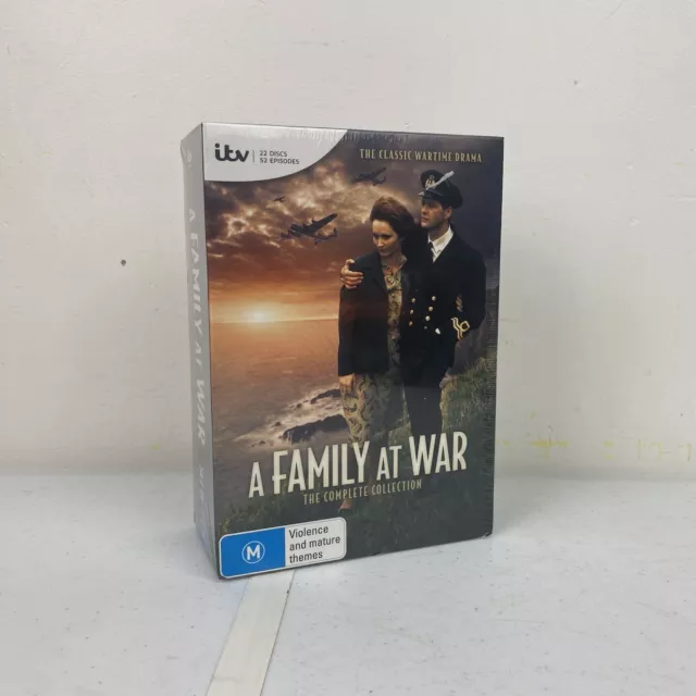 A Family At War - The Complete Series DVD Region 4 PAL 22 Disc Set + Free Post