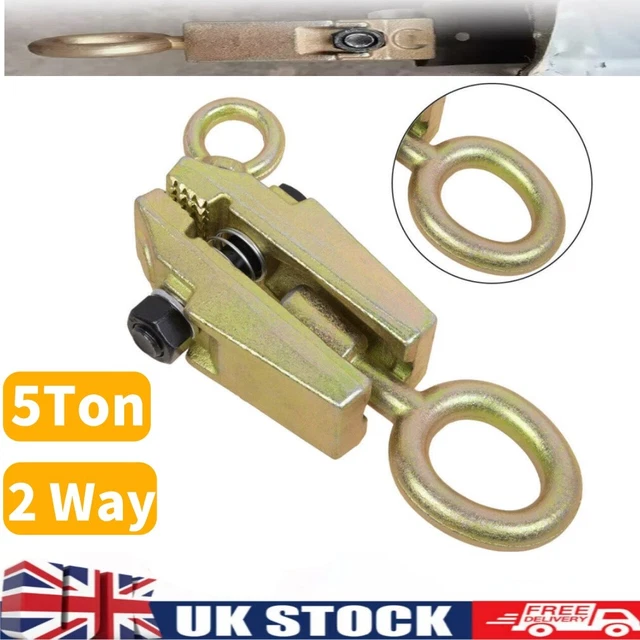 Auto Body Repair Pulling Clamp Box Frame 5T 2-Way Grip Self - Foto 10