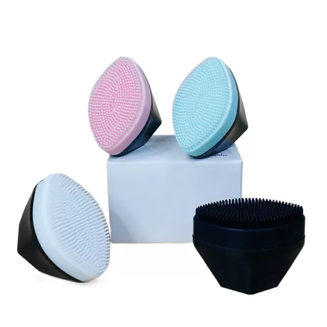 Silicone Face Cleansing Brush Soft Facial Washing Massager Scrubber Cleanser