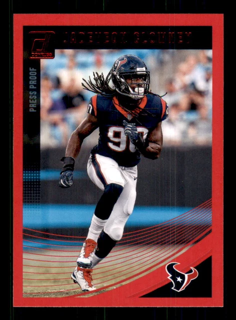 2018 Donruss #118 Jadeveon Clowney Press Proof Red NR-MT