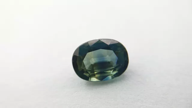 Sapphire - Untreated Natural Australian Faceted Bi-colour Blue/Green Sapphire
