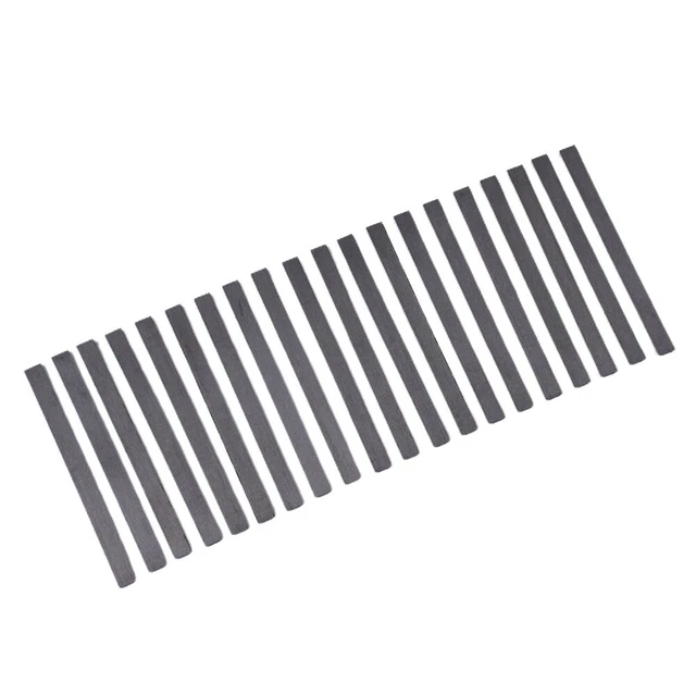 Cuchillas cepilladoras de alto coste rendimiento carpintería 20pcsm 82 X 5,5 X 1,1mm