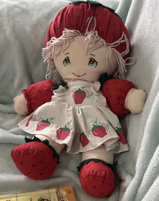 17" Dolly Mine Strawberry Doll Plush Rag Doll