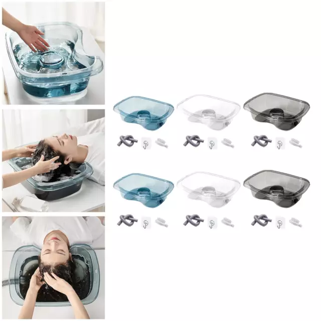 Hair Washing Basin Wash Tub Shampoo Sink Assisted Washing Aids for Patient