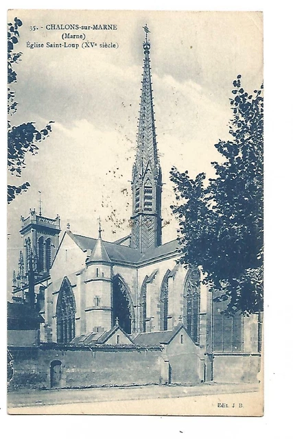 51  Chalons Sur Marne  Eglise Saint Loup