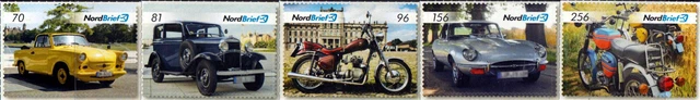 Deutsche Privatpost - Nordbrief Schwerin - Oldtimer 2022, postfrisch