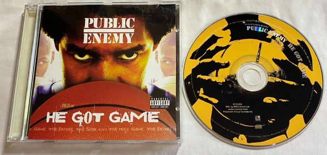 Public Enemy - He Got Game CD 1998 Hip Hop Rap Very Good Condition Flavor Flav