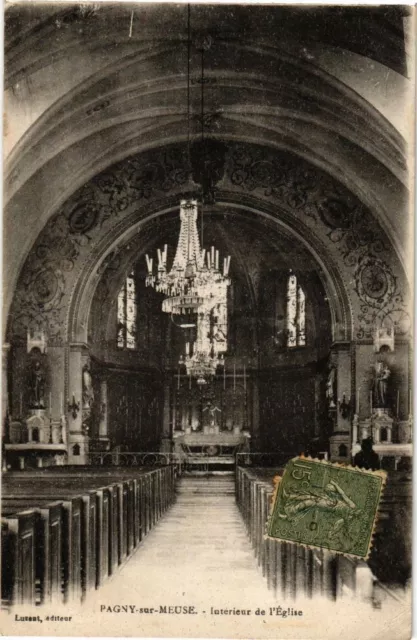 CPA Pagny sur Meuse-Intérieur de l'Église (231690)