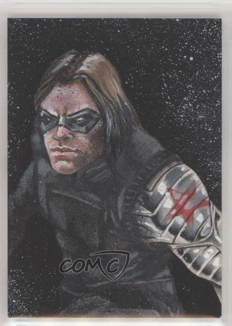 2020 Upper Deck Marvel Masterpieces Sketch Cards 1/1 Ash Gonzales Auto 09q5