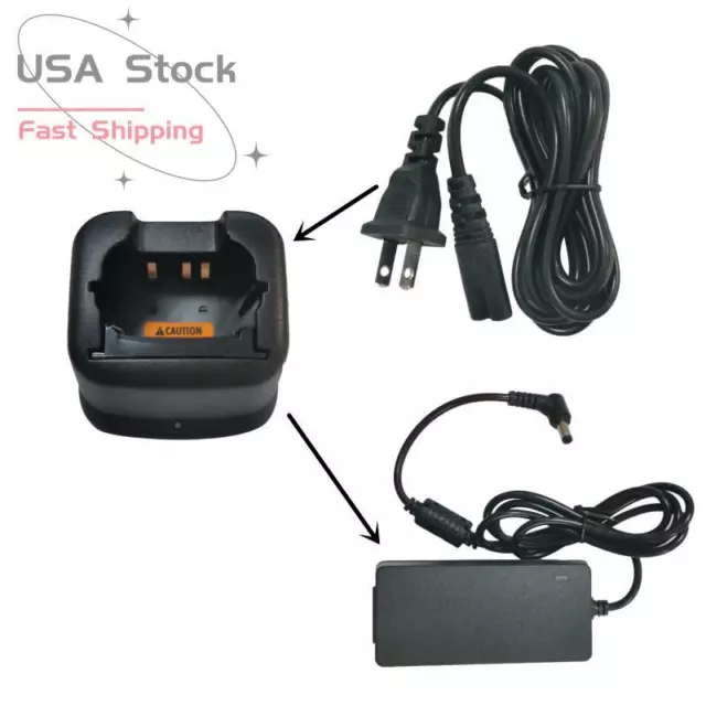 BC-137 BC-144N Charger for ICOM IC-A24 IC-A6 IC-V8 IC-V82 IC-U82 IC-F11 Radios