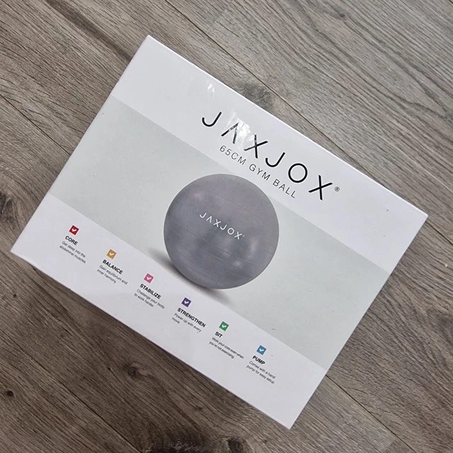 BRAND NEW JAXJOX 65cm Gym Ball 8.50 PicClick UK