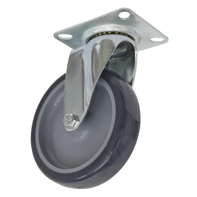 Sealey SCW2100SP Roulette Roue Pivot Plaque Ø100mm