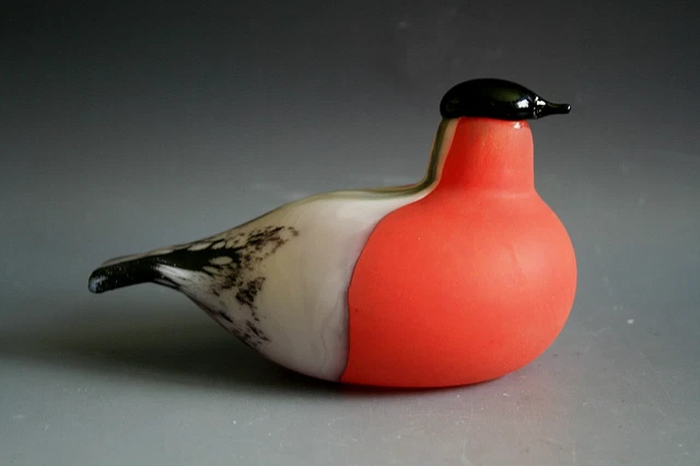OIVA TOIKKA BIRD Mediator Dove glass design Birds by Toikka