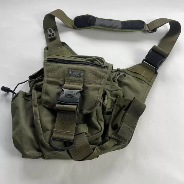 NWOT Maxpedition Hard Use Versipack Gear Sling Shoulder Bag Tactical Green