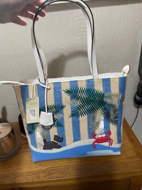 GENUINE RADLEY MUSEUM Street Stripe Palm X Large Shoulder Tote bag BNWT 99.00 PicClick UK